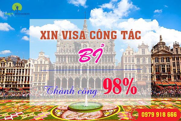 Xin visa công tác Bỉ